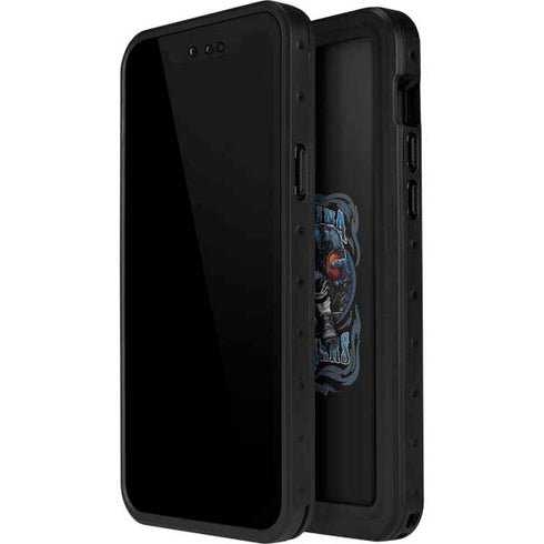 Liquid Blue NFL Carolina Panthers Running Back iPhone 14 Pro Max Waterproof Case