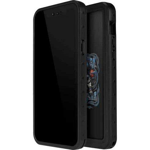 Liquid Blue NFL Carolina Panthers Running Back iPhone 15 Waterproof Case