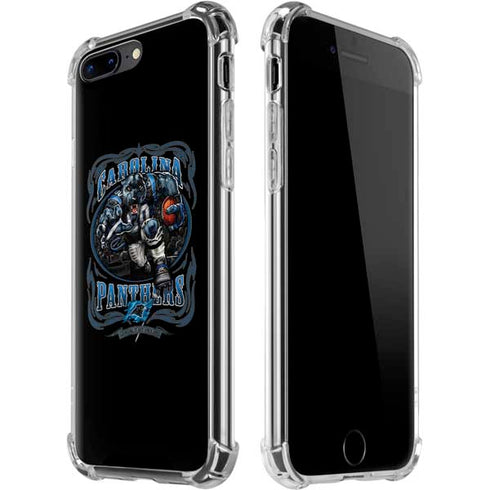 Liquid Blue NFL Carolina Panthers Running Back iPhone 7/8 Plus Clear Case