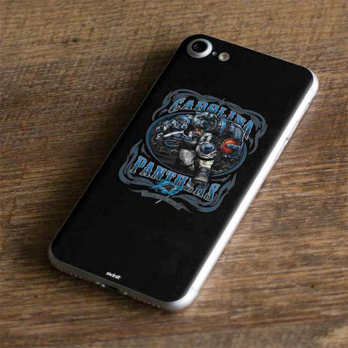 Liquid Blue NFL Carolina Panthers Running Back iPhone 7 Skin