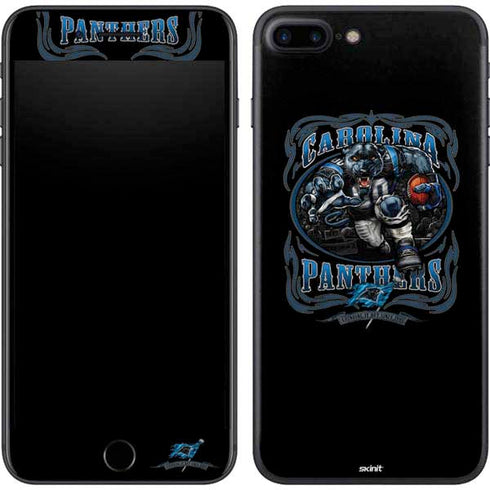 Liquid Blue NFL Carolina Panthers Running Back iPhone 8 Plus Skin