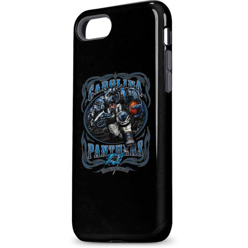 Liquid Blue NFL Carolina Panthers Running Back iPhone 8 Pro Case