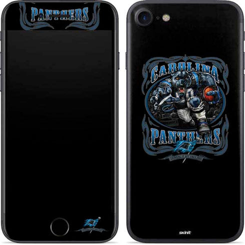 Liquid Blue NFL Carolina Panthers Running Back iPhone SE (2nd & 3rd Gen) Skin