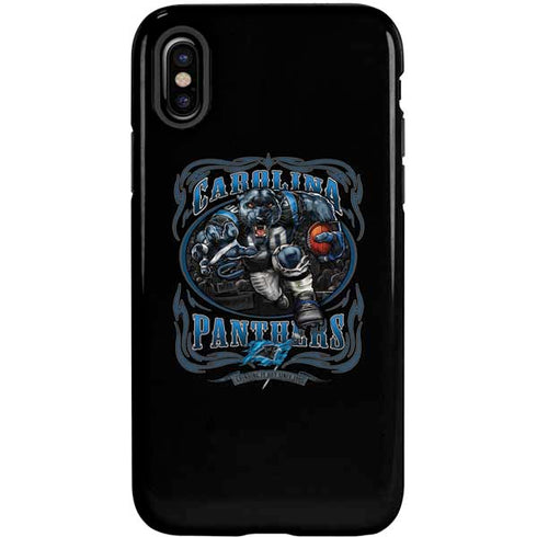 Liquid Blue NFL Carolina Panthers Running Back iPhone X Pro Case