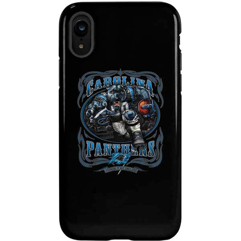 Liquid Blue NFL Carolina Panthers Running Back iPhone XR Pro Case