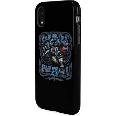 Liquid Blue NFL Carolina Panthers Running Back iPhone XR Pro Case