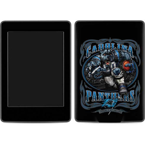 Liquid Blue NFL Carolina Panthers Running Back Amazon Kindle Skin