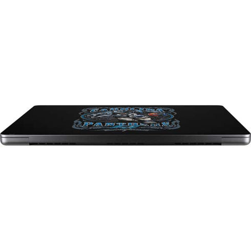 Liquid Blue NFL Carolina Panthers Running Back MacBook Pro 14in (2021-24) Skin