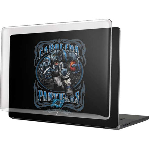 Liquid Blue NFL Carolina Panthers Running Back MacBook Pro 16in (2021-25) Case plus Skin