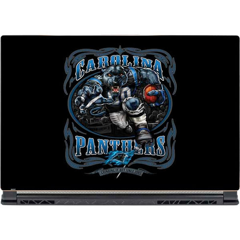 Liquid Blue NFL Carolina Panthers Running Back MSI GS65 Stealth Laptop Skin