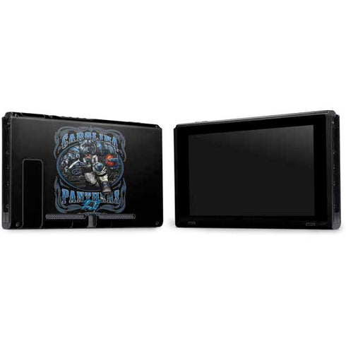 Liquid Blue NFL Carolina Panthers Running Back Nintendo Switch Bundle Skin