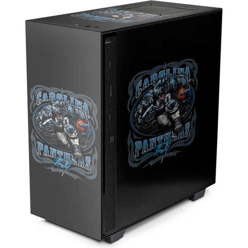 Liquid Blue NFL Carolina Panthers Running Back NZXT H510 Compact ATX Mid-Tower Case Skin