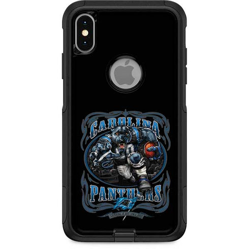 Liquid Blue NFL Carolina Panthers Running Back Otterbox Commuter iPhone Skin