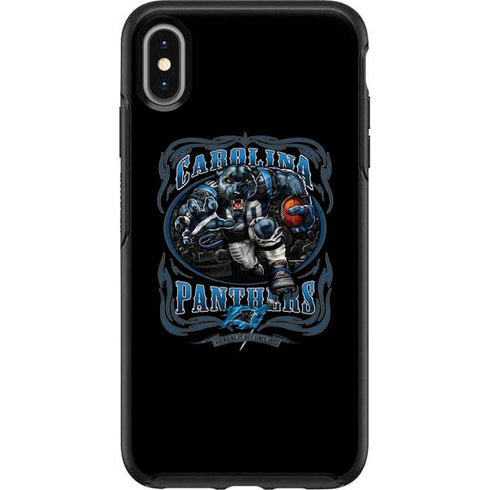 Liquid Blue NFL Carolina Panthers Running Back Otterbox Symmetry iPhone Skin