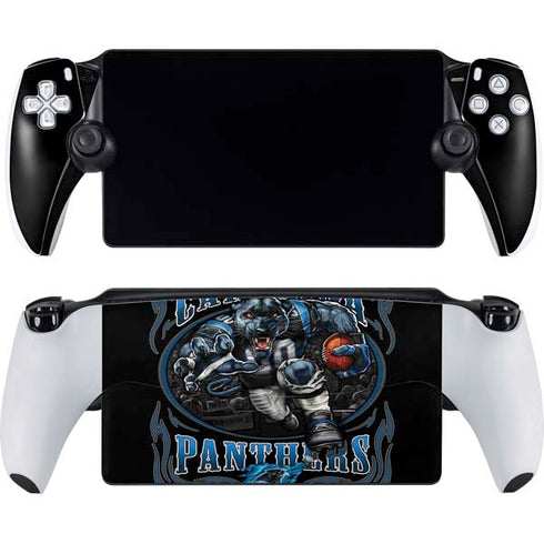Liquid Blue NFL Carolina Panthers Running Back PlayStation Portal Remote Player Skin