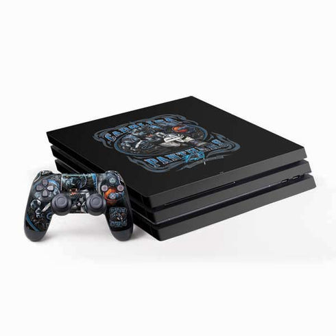 Liquid Blue NFL Carolina Panthers Running Back PS4 Pro Bundle Skin