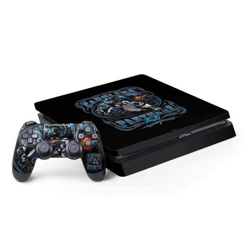 Liquid Blue NFL Carolina Panthers Running Back PS4 Slim Bundle Skin