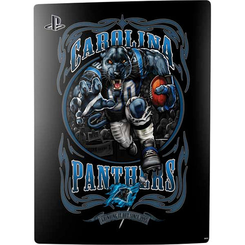 Liquid Blue NFL Carolina Panthers Running Back PS5 Console Skin