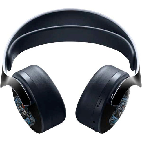 Liquid Blue NFL Carolina Panthers Running Back PULSE 3D Wireless Headset for PS5 Skin