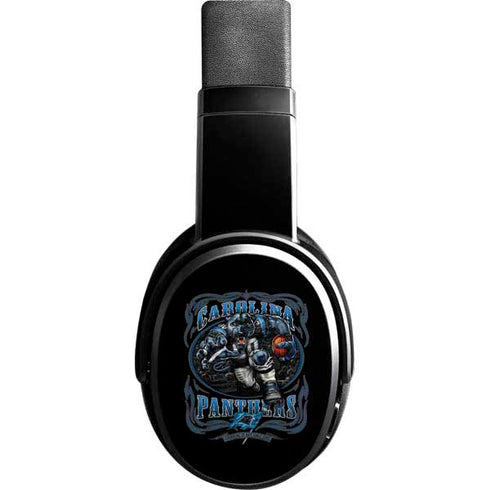 Liquid Blue NFL Carolina Panthers Running Back Skullcandy Crusher Wireless Skin