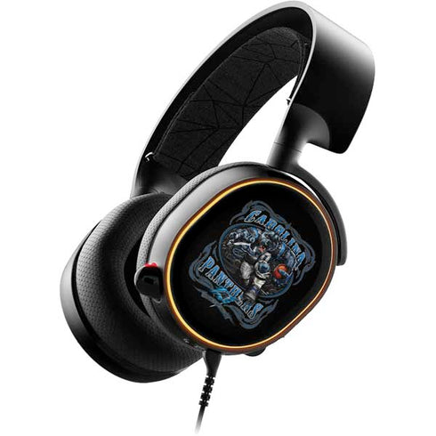 Liquid Blue NFL Carolina Panthers Running Back SteelSeries Arctis 5 Skin