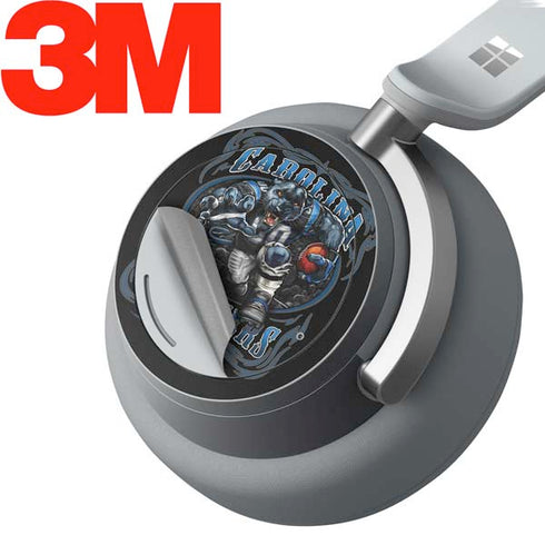 Liquid Blue NFL Carolina Panthers Running Back Surface Headphones Skin