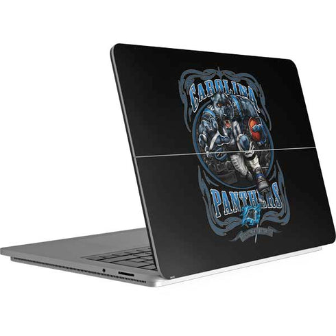 Liquid Blue NFL Carolina Panthers Running Back Surface Laptop Studio Skin