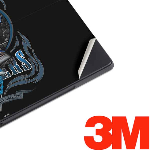 Liquid Blue NFL Carolina Panthers Running Back Surface Pro 6 Skin
