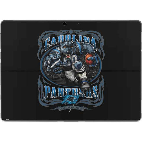 Liquid Blue NFL Carolina Panthers Running Back Surface Pro 8 Skin