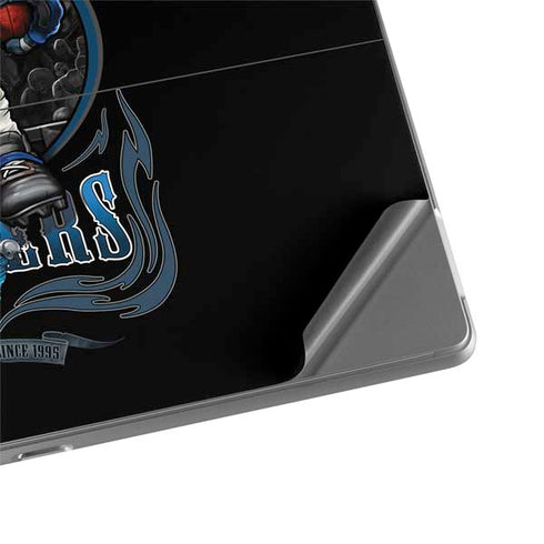 Liquid Blue NFL Carolina Panthers Running Back Surface Pro 8 Skin