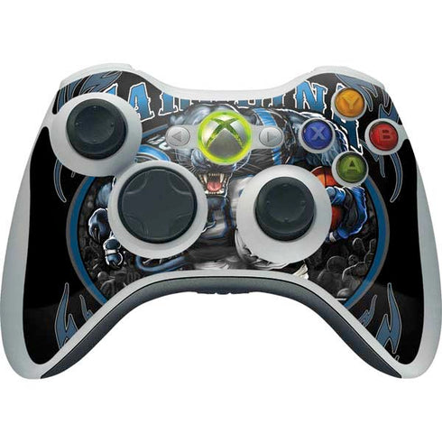 Liquid Blue NFL Carolina Panthers Running Back Xbox 360 Wireless Controller Skin