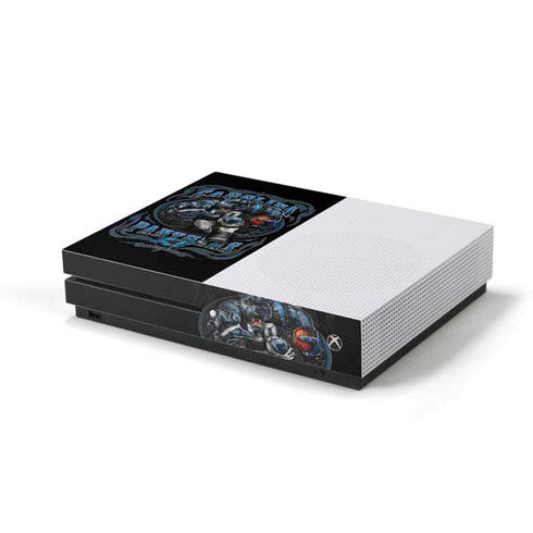 Liquid Blue NFL Carolina Panthers Running Back Xbox One S Console Skin