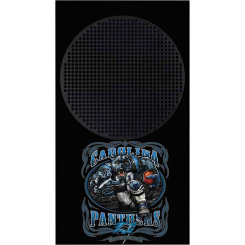 Liquid Blue NFL Carolina Panthers Running Back Xbox Series S Bundle Skin