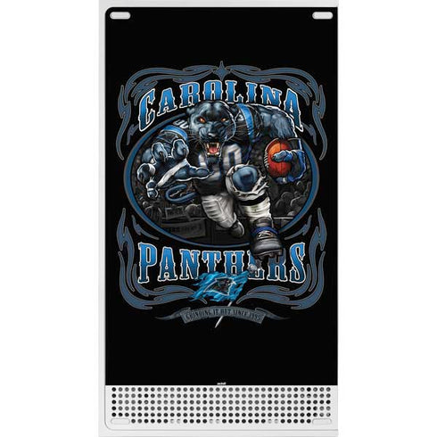 Liquid Blue NFL Carolina Panthers Running Back Xbox Series S Console Skin