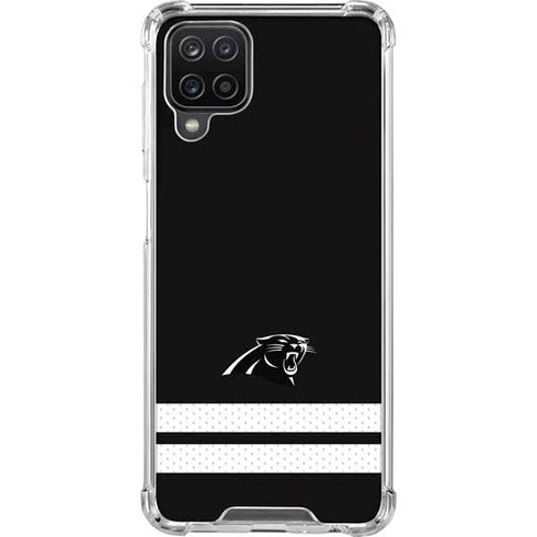 NFL Carolina Panthers Shutout Galaxy A12 Clear Case