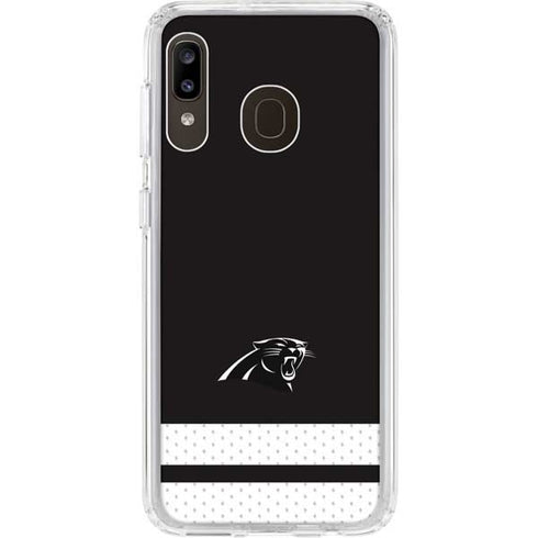 NFL Carolina Panthers Shutout Galaxy A20 Clear Case