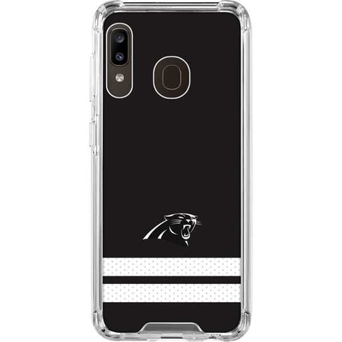 NFL Carolina Panthers Shutout Galaxy A30 Clear Case