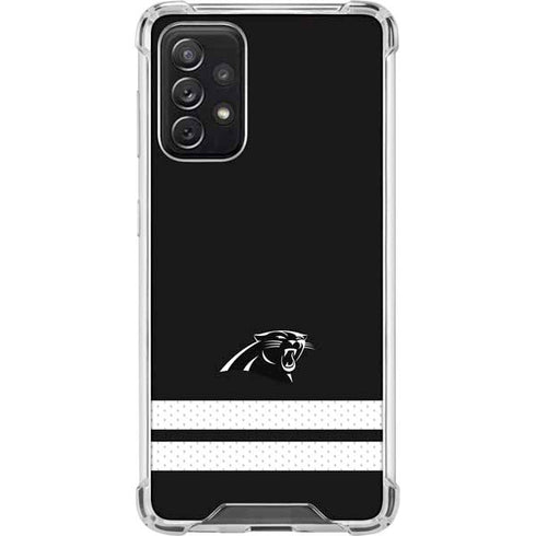 NFL Carolina Panthers Shutout Galaxy A72 5G Clear Case