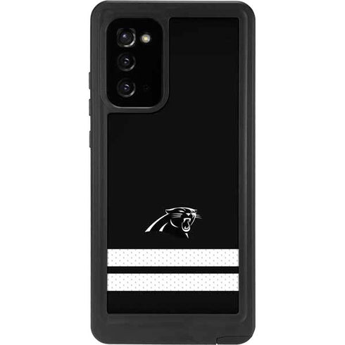 NFL Carolina Panthers Shutout Galaxy Note20 5G Waterproof Case
