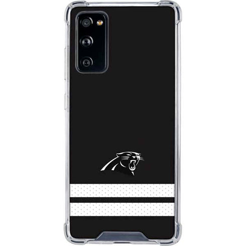 NFL Carolina Panthers Shutout Galaxy S20 FE Clear Case