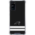 NFL Carolina Panthers Shutout Galaxy S20 FE Clear Case