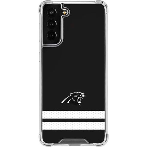 NFL Carolina Panthers Shutout Galaxy S21 FE Clear Case