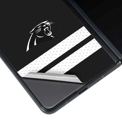 NFL Carolina Panthers Shutout Galaxy Z Fold3 5G Skin