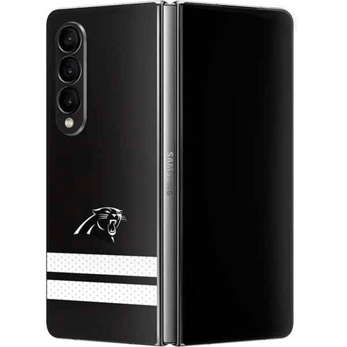 NFL Carolina Panthers Shutout Galaxy Z Fold4 5G Skin