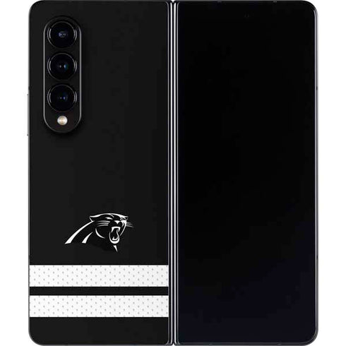 NFL Carolina Panthers Shutout Galaxy Z Fold4 5G Skin