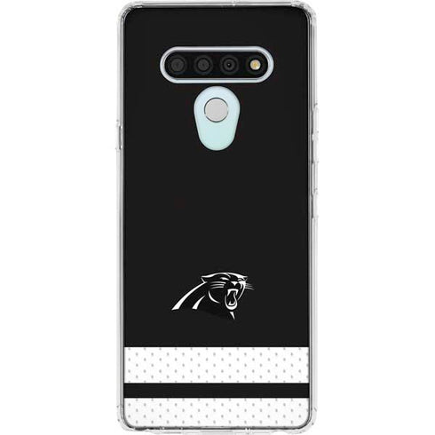 NFL Carolina Panthers Shutout LG Stylo 6 Clear Case