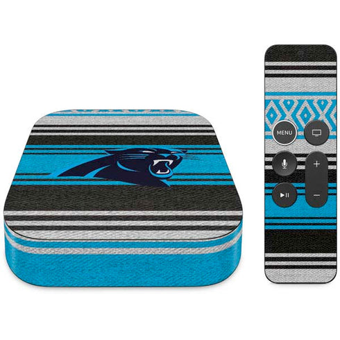 NFL Carolina Panthers Trailblazer Apple TV Skin