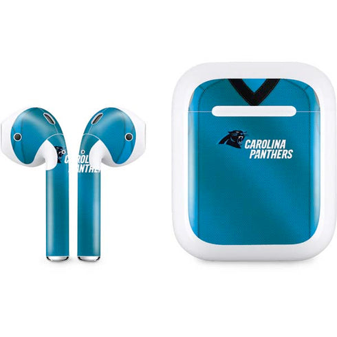 NFL Carolina Panthers Team Jersey Apple AirPods Skin