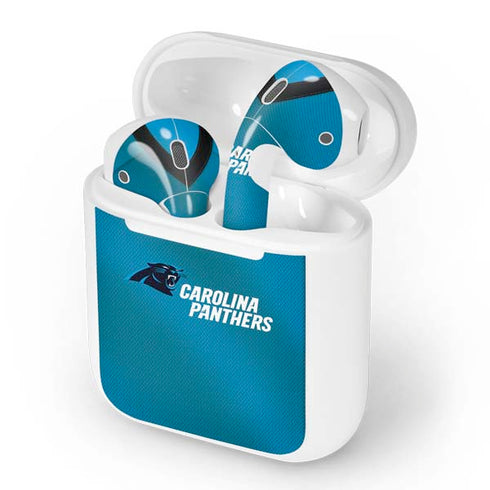 NFL Carolina Panthers Team Jersey Apple AirPods Skin