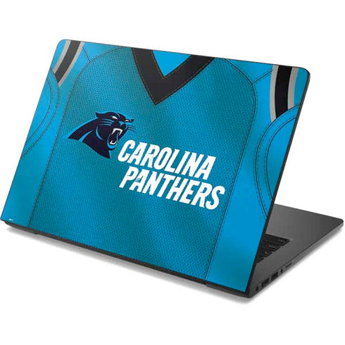 NFL Carolina Panthers Team Jersey Dell Chromebook Skin